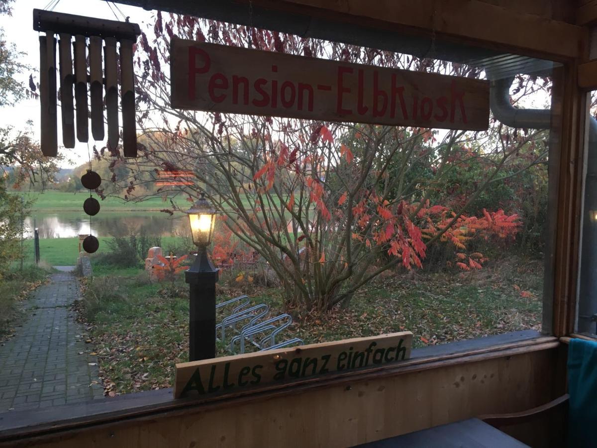 Pension Elbkiosk Kleinzadel 外观 照片